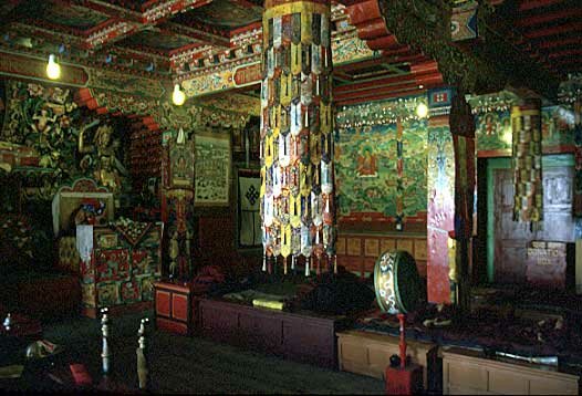 Tenboche monastery interior