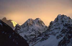 Sunset over Sobithonge from Kambachen